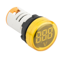 Индикатор значения напряжения желтый ED16-22VD EKF PROxima ed16-22vd-y