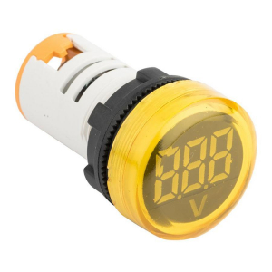 Индикатор значения напряжения желтый ED16-22VD EKF PROxima ed16-22vd-y