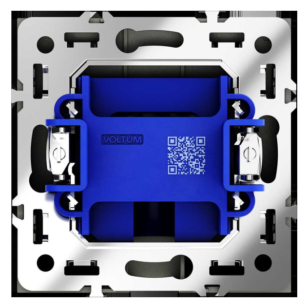 Вывод кабеля Voltum S70, (черный матовый) VLS080208
