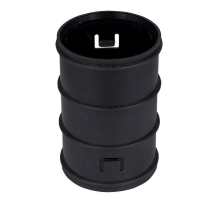 Муфта быстросъемная для двустенных труб d63 мм черная EKF-Plast CQR63