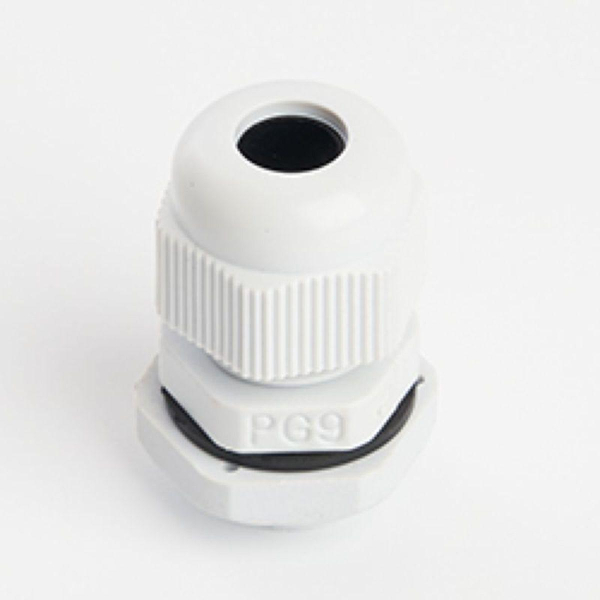 Сальник PG9 диаметр проводника 4-8 мм STEKKER, IP54, серый (DIY упаковка 3 шт) (без мембраны)