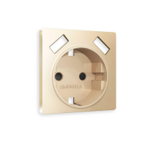 Лицевая панель розетки AMBRELLA VOLT AP6090