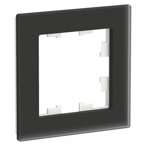 Рамка 1-постовая Systeme Electric AtlasDesign Nature черная ATN331001 Рамка 1-постовая Systeme Electric AtlasDesign Nature черная ATN331001