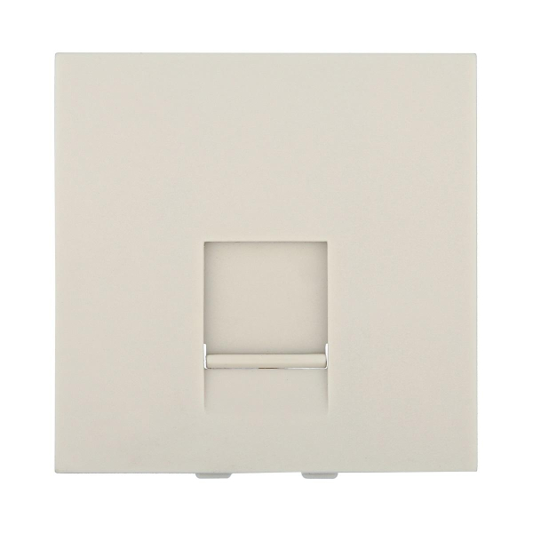 Накладка LK Studio для розетки телефонной, компьютерной RJ,45х45мм (бежевый) LK45 853201-1