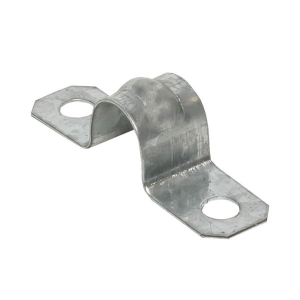Скоба металлическая двухлапковая d16-17 мм (10 шт) EKF PROxima sm-2-16-17-r