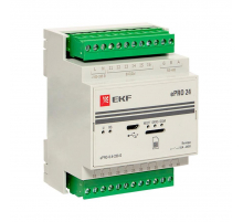 Контроллер базовый ePRO 24 удаленного управления 6вх\4вых 230В GSM EKF PROxima ePRO-6-4-230-G
