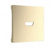 Накладка Werkel для розетки HDMI шампань рифленый WL10-HDMI-CP 4690389128332