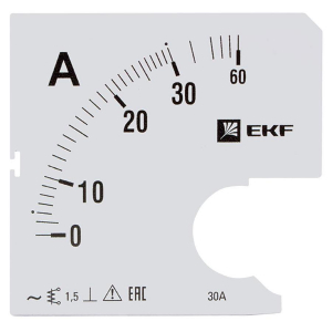 Шкала сменная для A961 30/5А-1,5 EKF PROxima s-a961-30