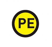 Наклейка 'PE' (d20мм.) EKF PROxima an-2-08