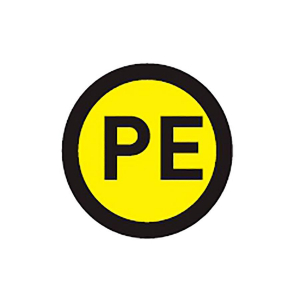 Наклейка 'PE' (d20мм.) EKF PROxima an-2-08