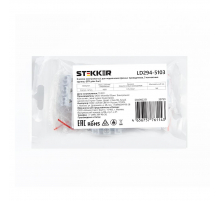 Клемма монтажная с/з STEKKER, LD294-5103, для подключения фазных проводников 3 полюса, 3 контактные группы (3 ввода, 3 вывода на полюс)