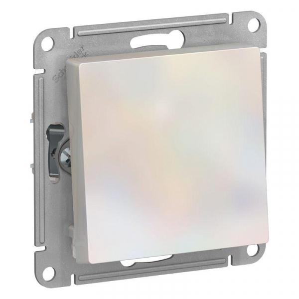 Переключатель одноклавишный Systeme Electric AtlasDesign 10A 250V жемчужный ATN000461 Переключатель одноклавишный Systeme Electric AtlasDesign 10A 250V жемчужный ATN000461