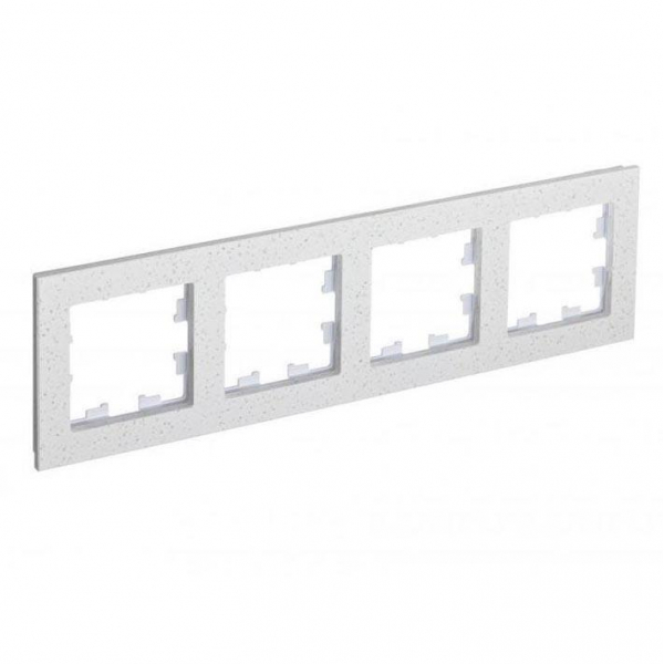 Рамка 4-постовая Systeme Electric AtlasDesign Nature крем роял ATN343104