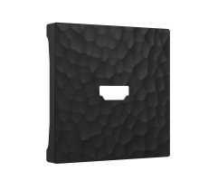 Лицевая панель Werkel Hammer для HDMI черный W1296008 4690389163241