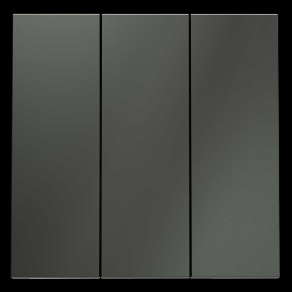 Клавиши для выключателя/переключателя трехклавишного, S70 (титан) Voltum VLS000506