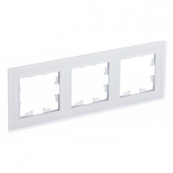 Рамка 3-постовая Systeme Electric AtlasDesign Nature белая ATN330103 Рамка 3-постовая Systeme Electric AtlasDesign Nature белая ATN330103