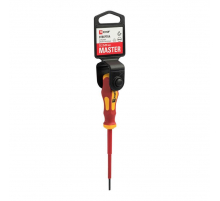Отвертка Master SL2.5x80 мм 1000В EKF Basic sl-2.5-80-mas-in