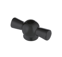 Тумблер LK Studio поворотного выключателя, металл (черный) LK Vintage-Quadro 888408-1