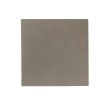 Валенсия лицевая панель кнопки звонка 10А кашемир EKF PROxima ESV10-L-026-40