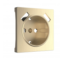 Накладка для розетки USB Werkel шампань рифленый W1179510 4690389160592