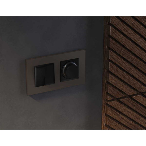 Лицевая панель диммера AMBRELLA VOLT AP8055