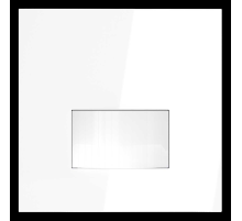 Накладка для датчика движения встраиваемого, S70 (белый глянцевый) Voltum VLS002201