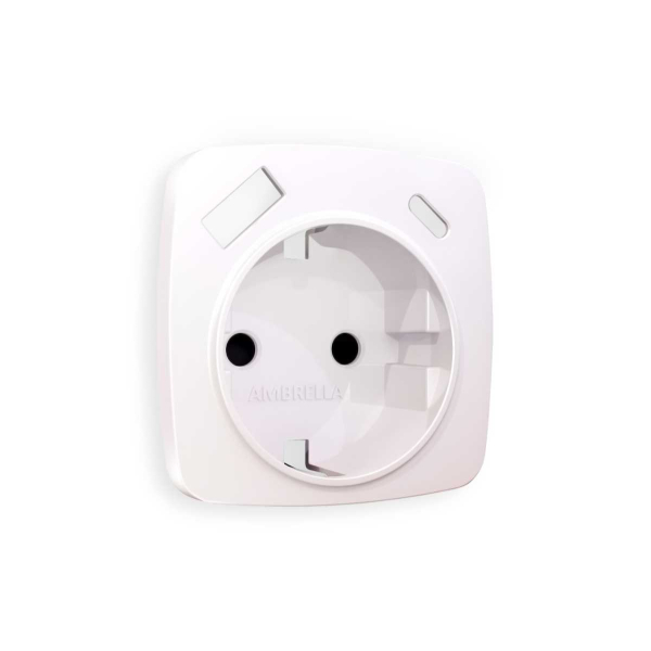 Лицевая панель розетки AMBRELLA VOLT OP2100