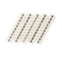 Маркеры для JXB-ST 2,5 с нумерацией 50-100 (100 шт.) EKF PROxima zb-st-2.5-50-100