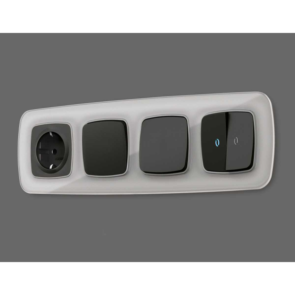 Лицевая панель розетки AMBRELLA VOLT OP8070