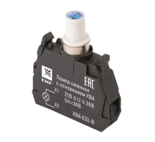 Лампа сменная c основанием XB4 синяя 24В EKF PROxima XB4-ESL-B