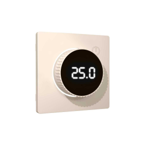 Лицевая панель для терморегулятора теплого пола с цифровым дисплеем Ambrella Volt AP3258