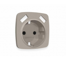 Лицевая панель розетки AMBRELLA VOLT OP3690