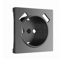 Накладка для розетки USB Werkel графит матовый W1179564 4690389194450