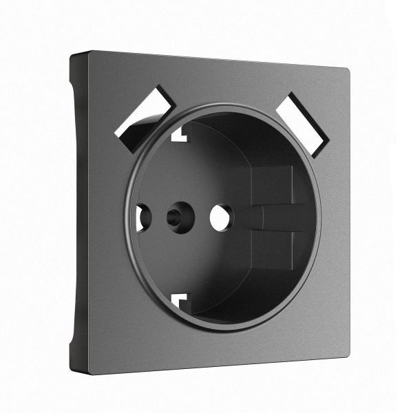 Накладка для розетки USB Werkel графит матовый W1179564 4690389194450 Накладка для розетки USB Werkel графит матовый W1179564 4690389194450