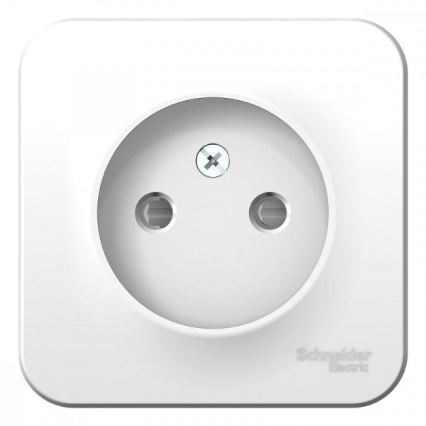 Розетка 2К Systeme Electric Blanca 16A 250V со шторками белая BLNRA001111 Розетка 2К Systeme Electric Blanca 16A 250V со шторками белая BLNRA001111