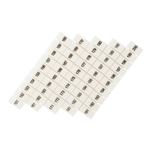 Маркеры для JXB-ST 6 с нумерацией 150-200 (100 шт.) EKF PROxima zb-st-6-150-200