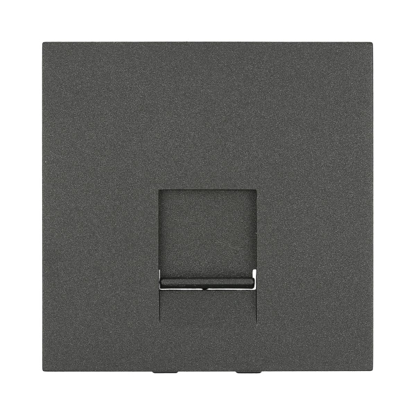 Накладка LK Studio для розетки телефонной, компьютерной RJ,45х45мм (черный бархат) LK45 853208-1