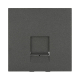 Накладка LK Studio для розетки телефонной, компьютерной RJ,45х45мм (черный бархат) LK45 853208-1