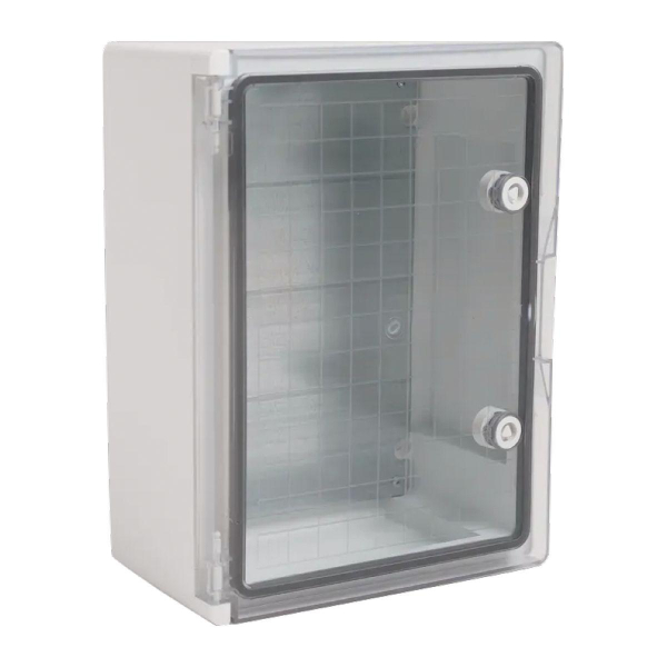 Корпус пластиковый ЩМПп Stekker EBX60-6/06-65 IP65 c прозрачной дверью (400*300*165) пластик ArcaWP65+ 50721