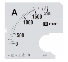 Шкала сменная для A961 1500/5А-1,5 EKF PROxima s-a961-1500