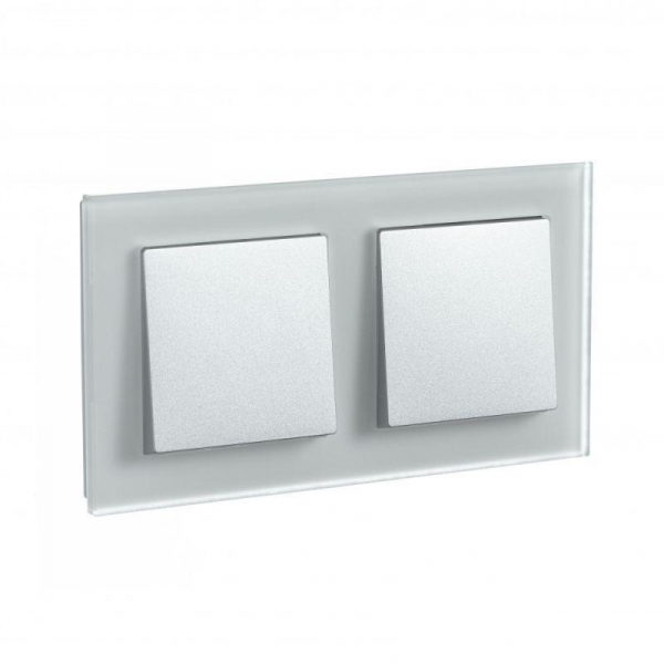 Рамка 2-постовая Systeme Electric AtlasDesign Nature белая ATN330102 Рамка 2-постовая Systeme Electric AtlasDesign Nature белая ATN330102