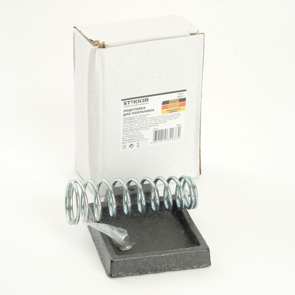 Подставка для паяльника, спираль Stekker APL4 49821