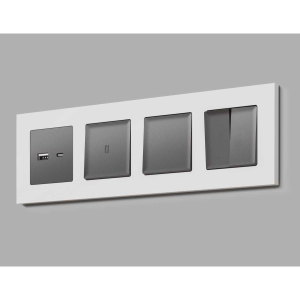 Лицевая панель выключателя AMBRELLA VOLT AP6530