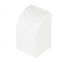 Заглушка (25х25) (4 шт) белая EKF-Plast ecw-25-25x4