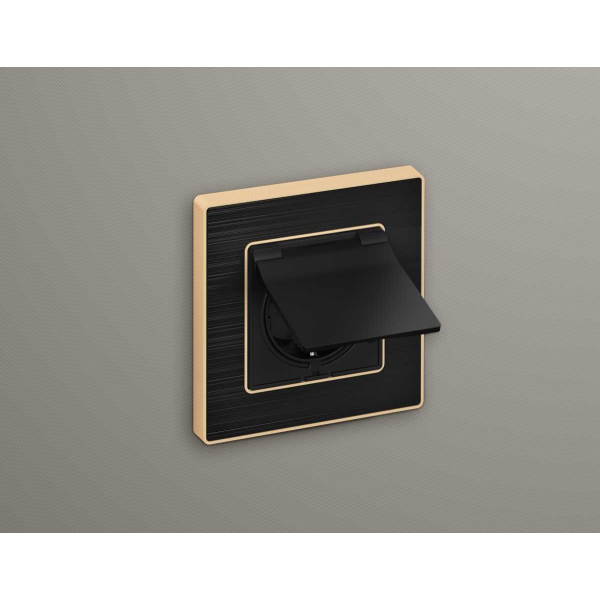 Лицевая панель розетки AMBRELLA VOLT AP8080