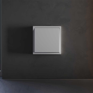 Клавиша для выключателя/переключателя одноклавишного, S70 (серый) Voltum VLS000116