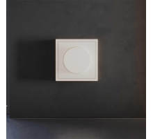 Накладка для светорегулятора поворотно-нажимного, S70 (хлопок) Voltum VLS002013