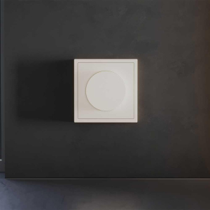 Накладка для светорегулятора поворотно-нажимного, S70 (хлопок) Voltum VLS002013