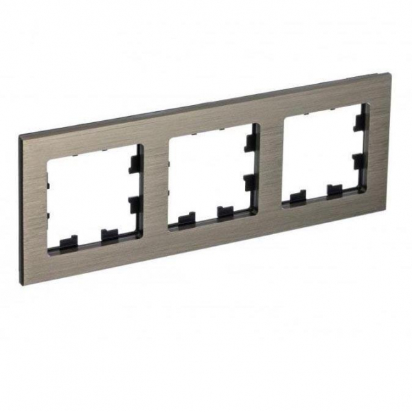 Рамка 3-постовая Systeme Electric AtlasDesign Nature Латунь ATN312203 Рамка 3-постовая Systeme Electric AtlasDesign Nature Латунь ATN312203