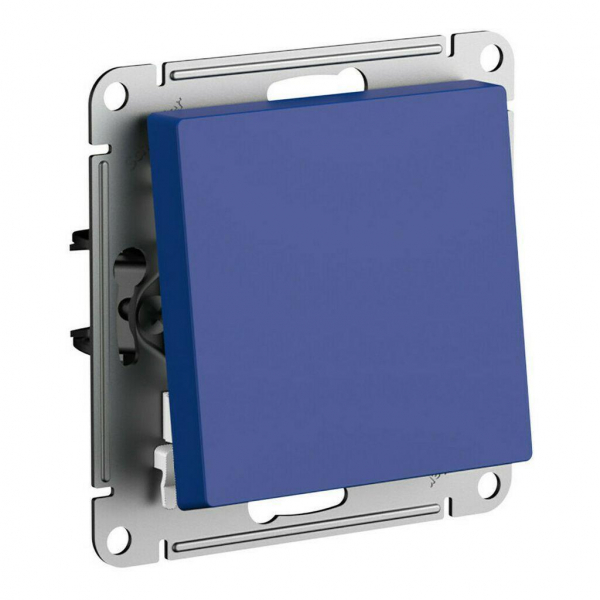 Переключатель одноклавишный перекрестный Systeme Electric AtlasDesign 10A 250V аквамарин ATN001171 Переключатель одноклавишный перекрестный Systeme Electric AtlasDesign 10A 250V аквамарин ATN001171